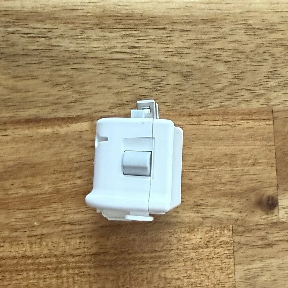 Nintendo Wii Motion Plus Adapter OEM Official White RVL-026 Authentic Genuine